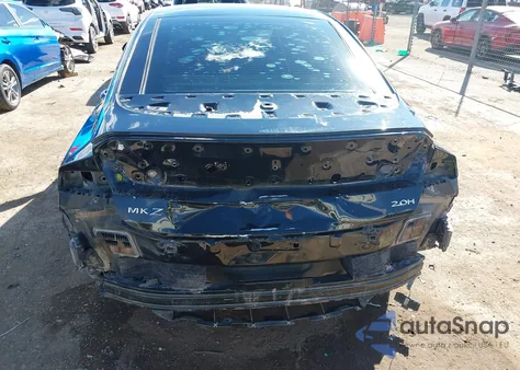 2018 Lincoln Mkz Hybrid Select из США, поврежденный, VIN 3LN6L5LU0JR614900